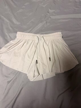 Liberty white Athletic Shorts/skort with Elastic Waist